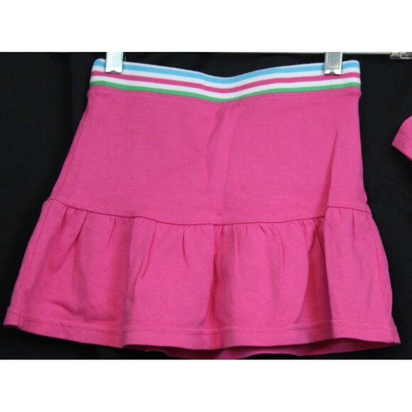 2008 Gymboree Tennis Match Outfit sz 5 NWT Girls Shirt Skort Pink Turtle Pockets - Picture 5 of 8